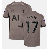 Camiseta Tottenham Hotspur Cristian Romero #17 Tercera Equipación 2023-24 manga corta